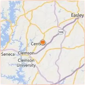 Southern Wesleyan University Location Map Southern Wesleyan University Location Map