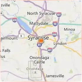 Syracuse University Location Map Syracuse University Location Map