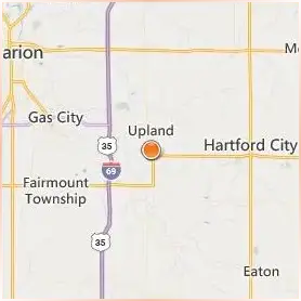 Taylor University Location Map Taylor University Location Map