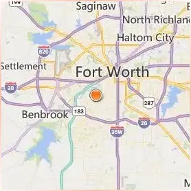 Texas Christian University Location Map Texas Christian University Location Map