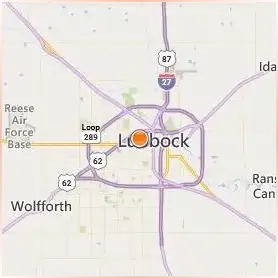 Texas Tech University Location Map Texas Tech University Location Map