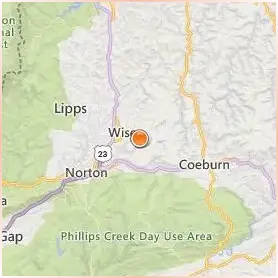 The University of Virginia's College at Wise Location Map The University of Virginia's College at Wise Location Map