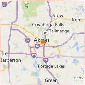 University of Akron Location Map University of Akron Location Map
