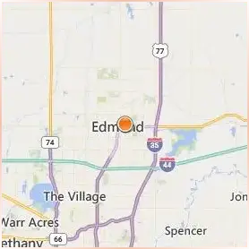 University of Central Oklahoma Location Map University of Central Oklahoma Location Map