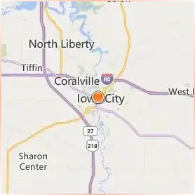 University of Iowa Location Map University of Iowa Location Map