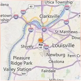 University of Louisville Location Map
