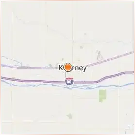 University of Nebraska at Kearney Location Map