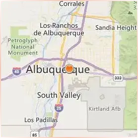 University of New Mexico Location Map University of New Mexico Location Map