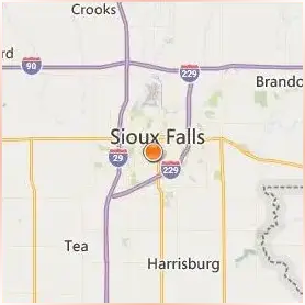 University of Sioux Falls Location Map University of Sioux Falls Location Map