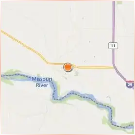 University of South Dakota Location Map
