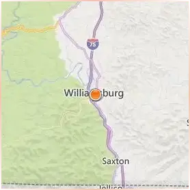 University of the Cumberlands Location Map University of the Cumberlands Location Map