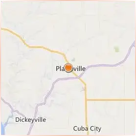 University of Wisconsin Platteville Location Map