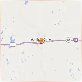 Valley City State University Location Map Valley City State University Location Map