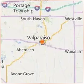 Valparaiso University Location Map Valparaiso University Location Map