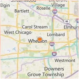 Wheaton College Location Map Wheaton College Location Map