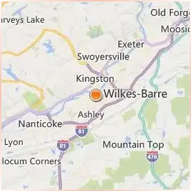 Wilkes University Location Map Wilkes University Location Map