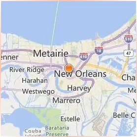Xavier University of Louisiana Location Map Xavier University of Louisiana Location Map